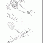 FLHTP 1FMP POLICE ELECTRA GLIDE (2022) BELT, CHAIN AND SPROCKETS