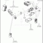 FLHXSE 1PX6 CVO STREET GLIDE (2023) WIRING HARNESS, INNER FAIRING