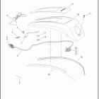 FLTRXST 1ACL ROAD GLIDE SPECIAL ST (2022) CONSOLE, FUEL TANK - FLHXS, FLTRXS, FLHXST AND FLTRXST